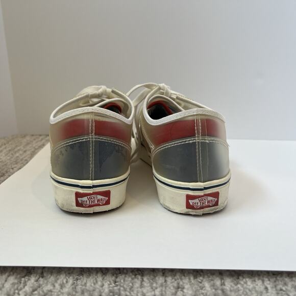 Vans ComfyCush Slip-Skool Canvas True Navy Red Shoes Mens Size 7, Women’s 8.5 - Picture 4 of 8